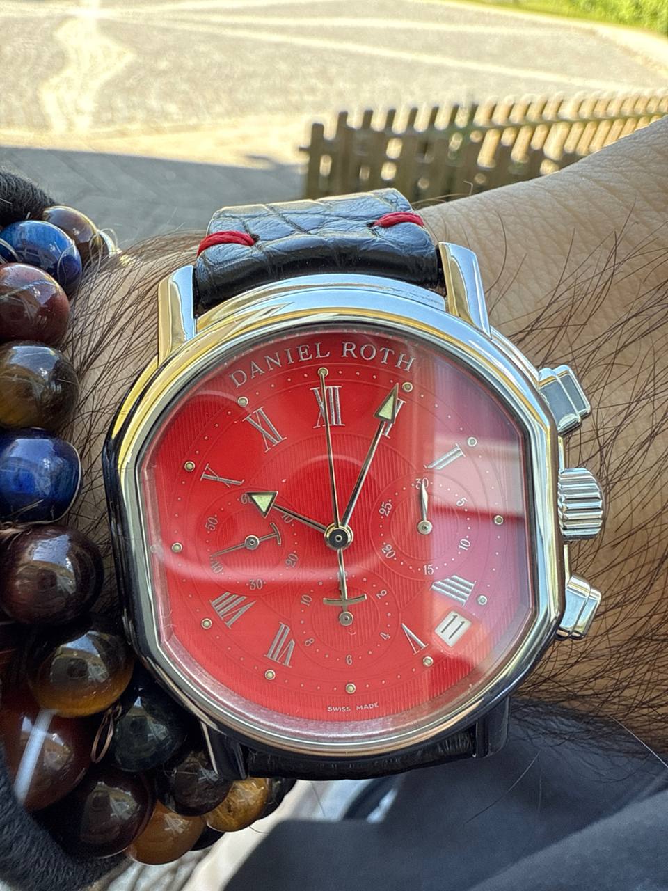 Daniel Roth Masters Chronograph S247 Orange Dial