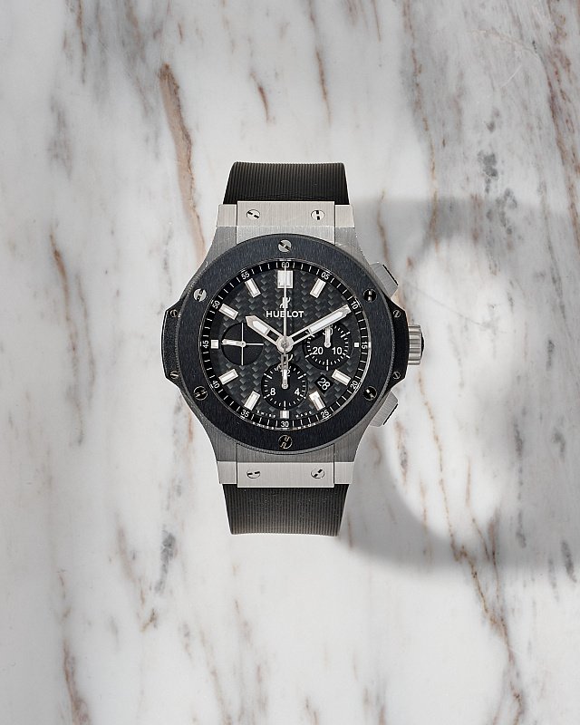 Hublot Big Bang Chronograph Steel Ceramic 44mm