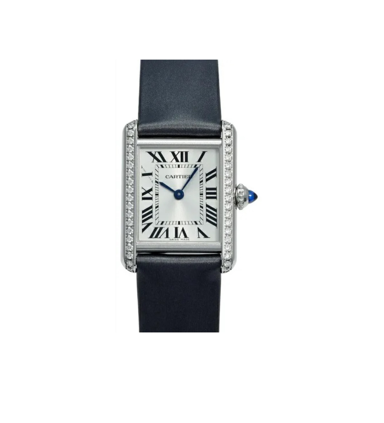 Cartier Tank Must Small Diamond Bezel Ladies 4322