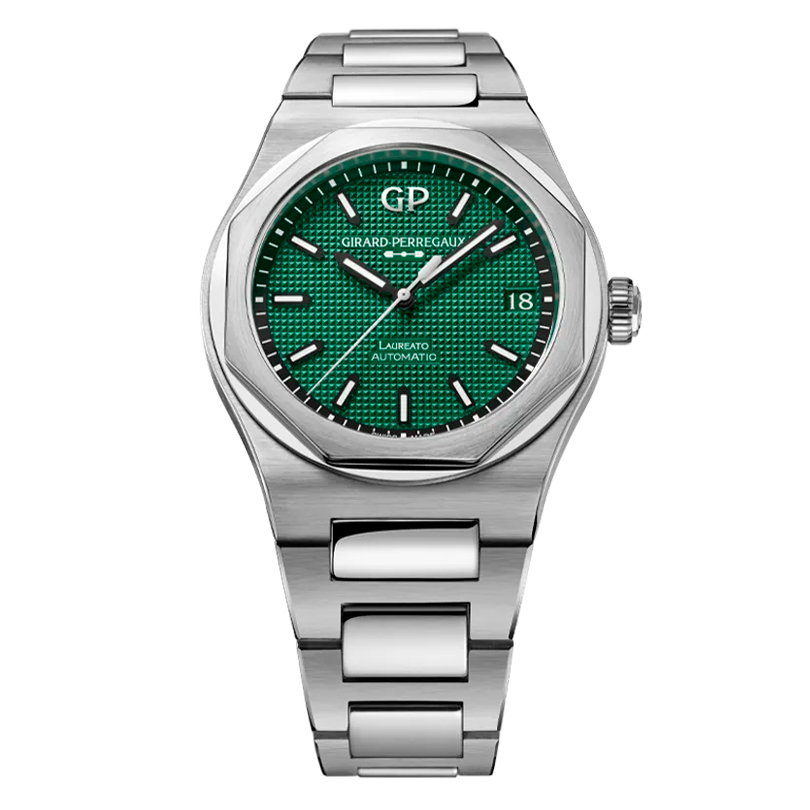 Girard Perregaux Laureato Green Dial 42mm