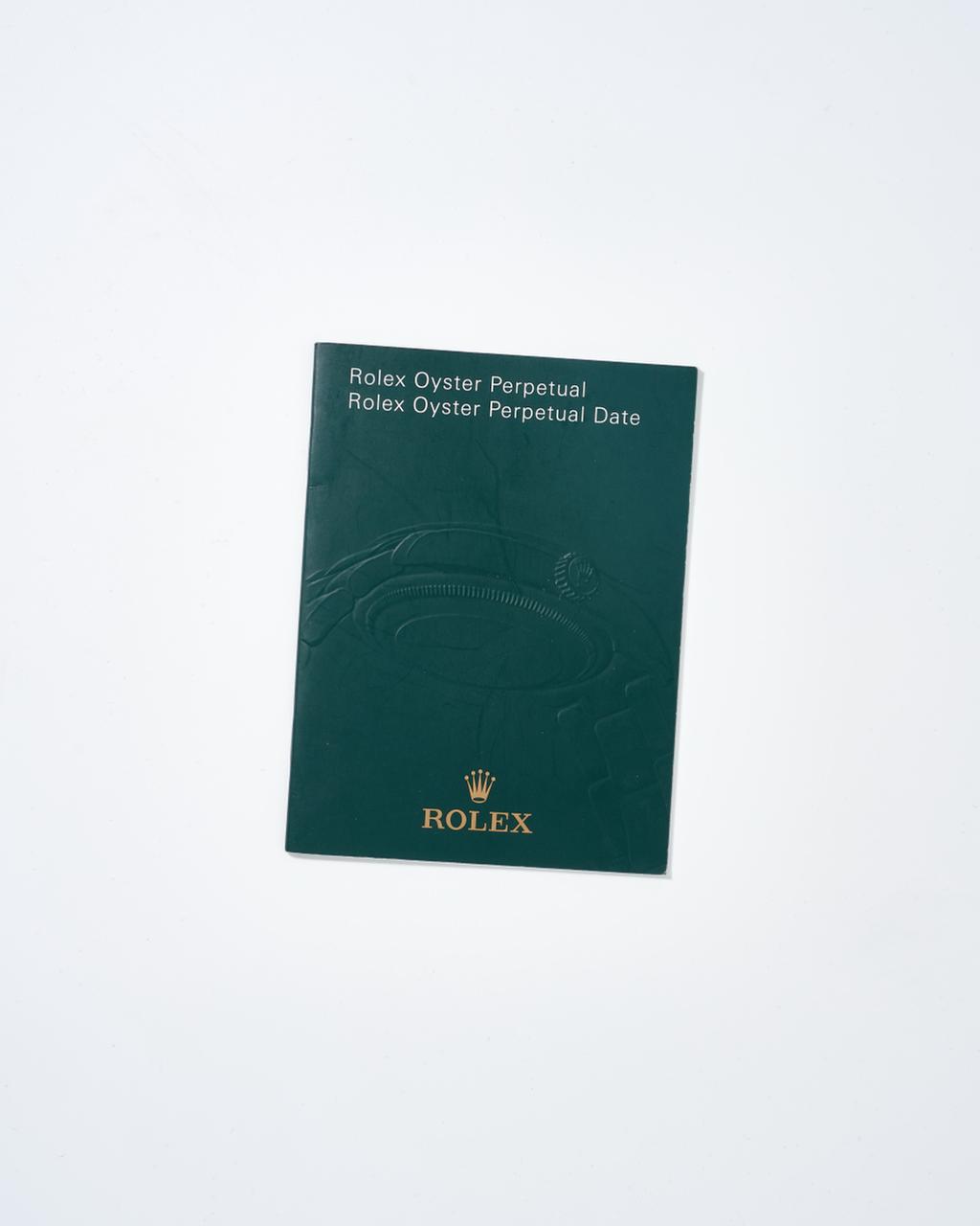 Rolex Oyster Perpetual Date Booklet
