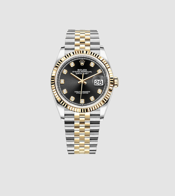 Datejust 36mm black dial deals