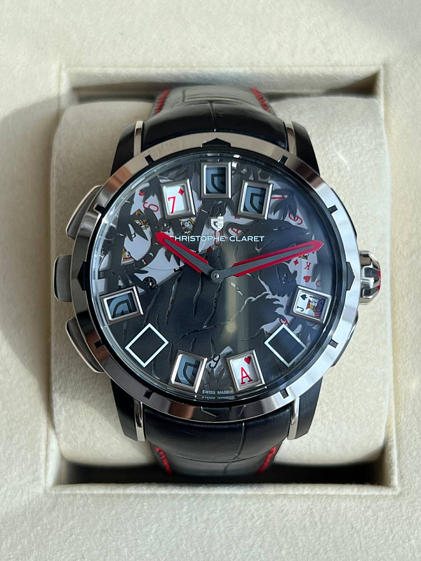 Christophe Claret 21 BLACKJACK White Gold Titan Unique Piece