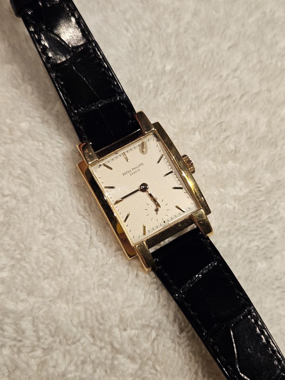 Patek Philippe Rectangular Small Seconds 2443