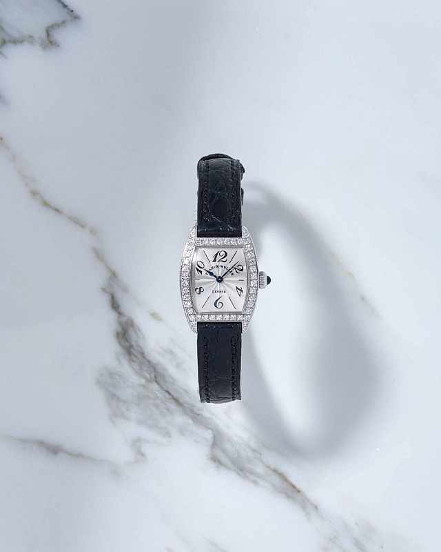 Franck Muller Curvex Factory Diamonds  White Gold