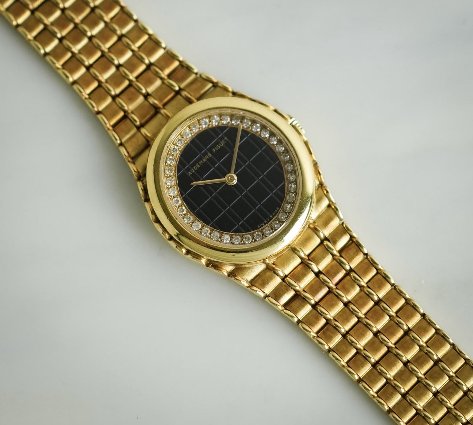 Audemars Piguet Bamboo Lady Factory Diamonds