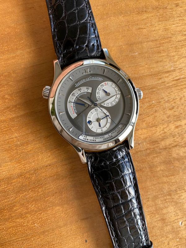 Jaeger-LeCoultre Master Control Geographic White Gold