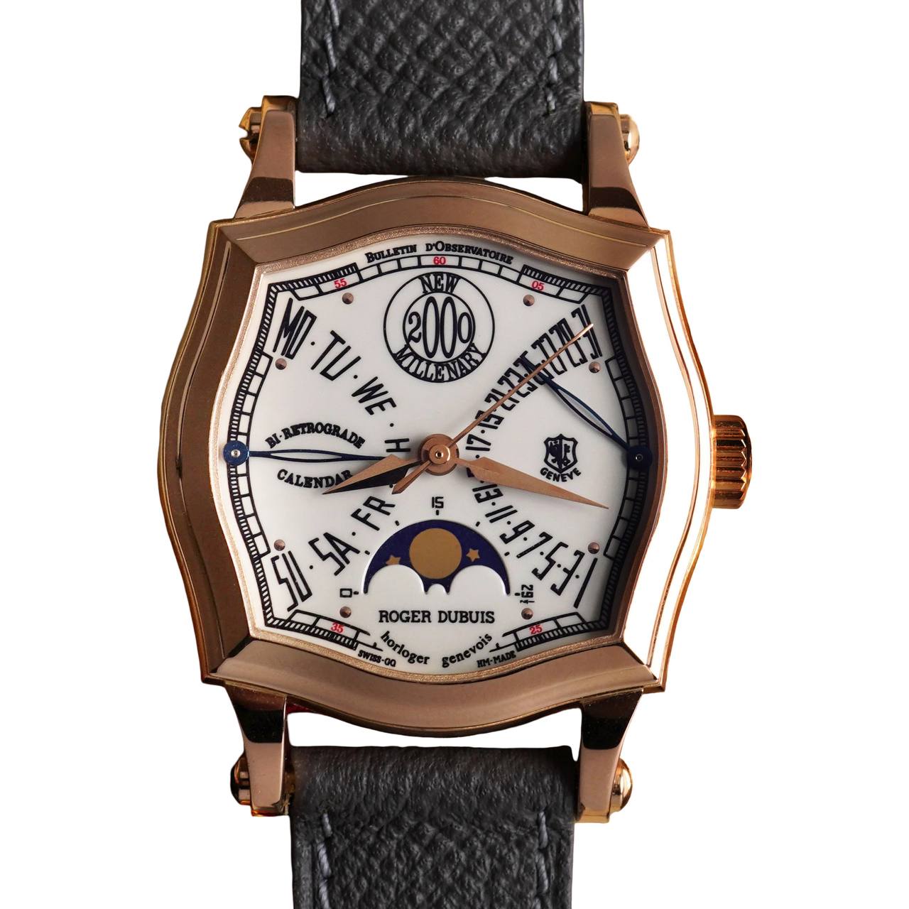 Roger Dubuis Bi-Retrograde Calendar and Moonphase 