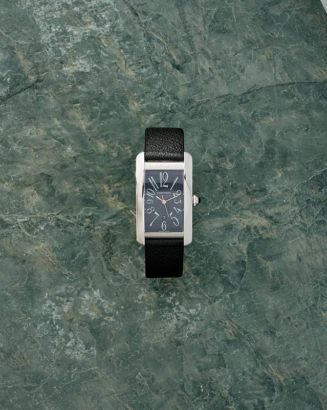 Cartier Tank Americaine Large White Gold 1741