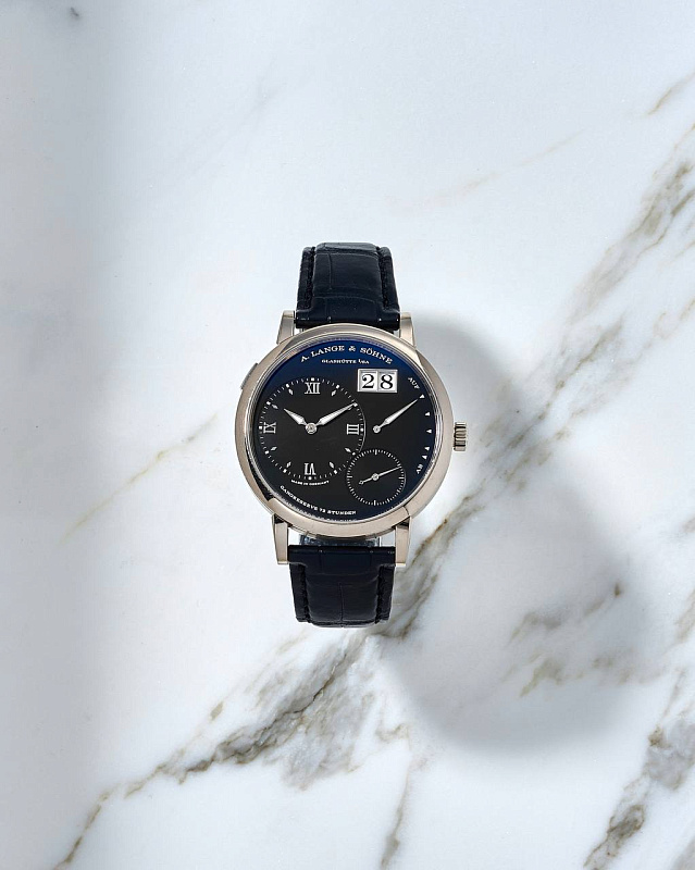 A. Lange & Söhne Grand Lange 1 Black Dial White Gold