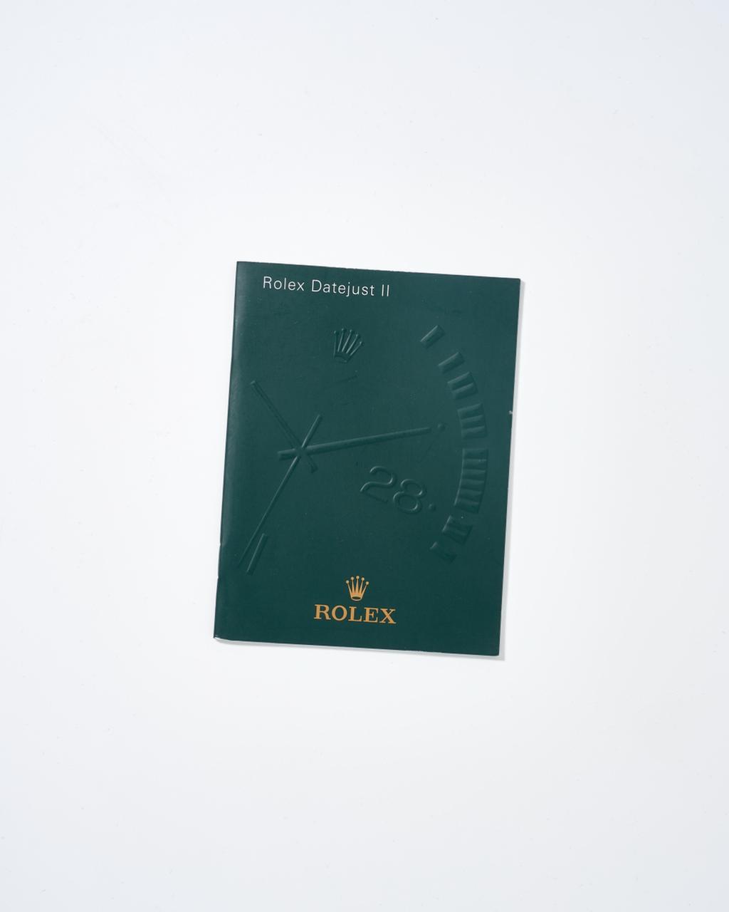Rolex Datejust ll Booklet