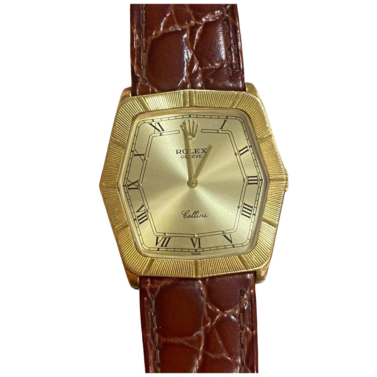 Rolex Cellini Champagne Romain Dial 4170