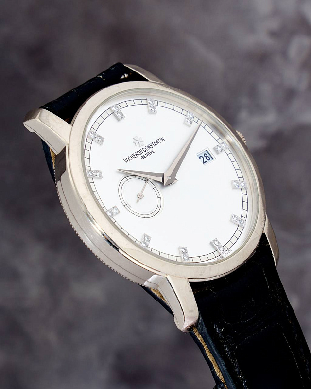 Vacheron Constantin Patrimony Traditionnelle Date 87172 White Gold