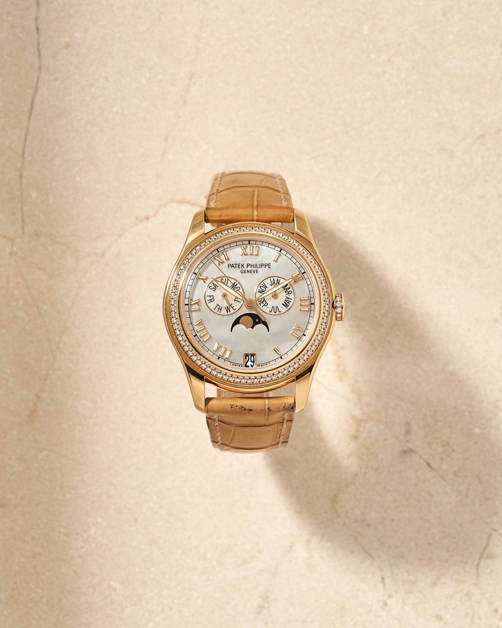 Patek Philippe Complications Annual Calendar Diamonds MoP 4936