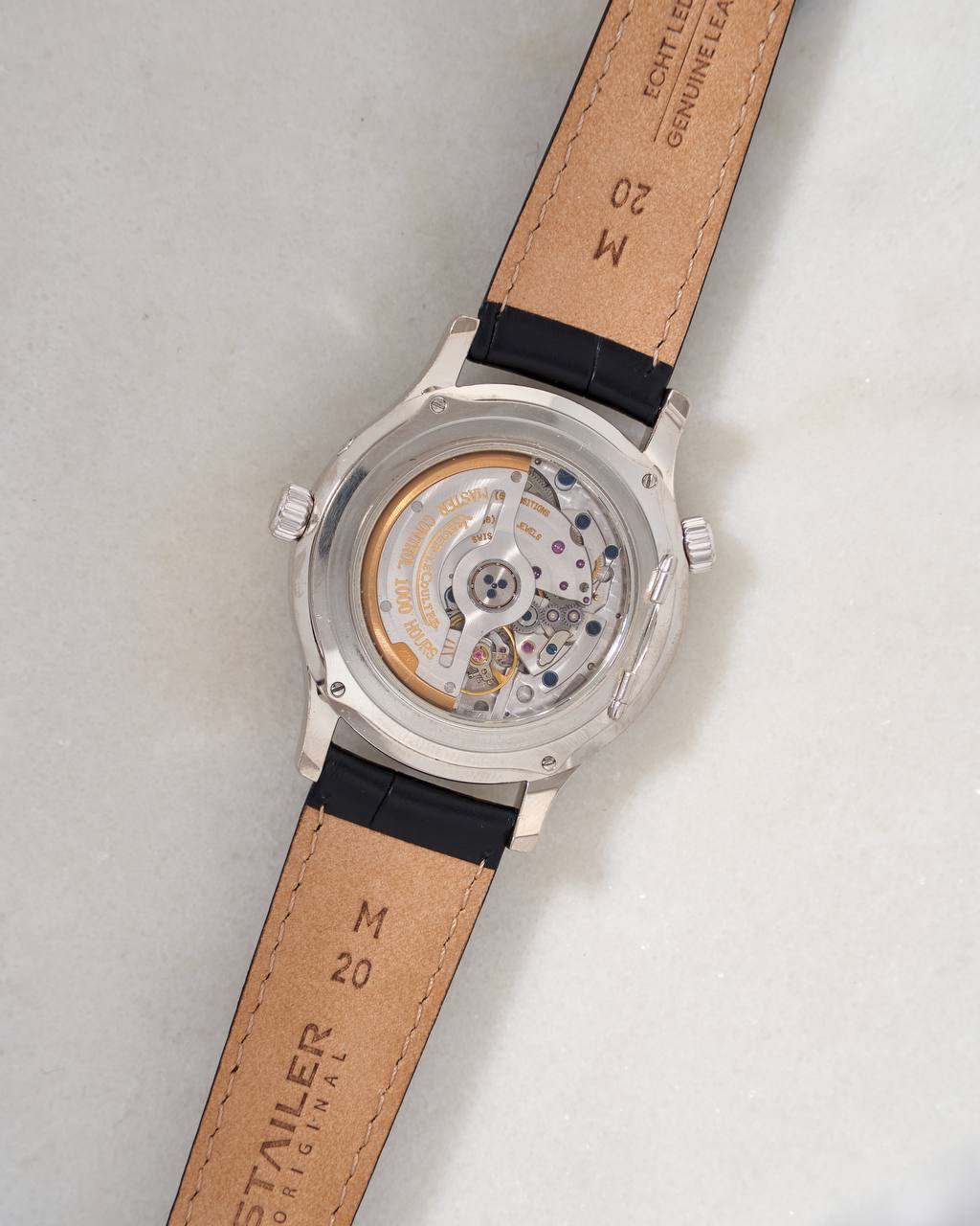 Jaeger LeCoultre Master Control Geographic White Gold
