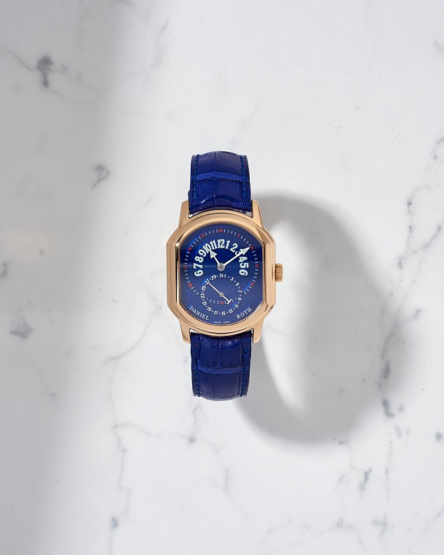 Daniel Roth Premier Retrograde Blue Dial