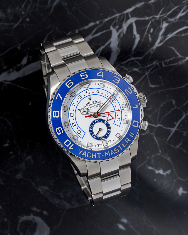 Rolex Yacht-Master II White Dial 44mm with papers 2024 year NEW