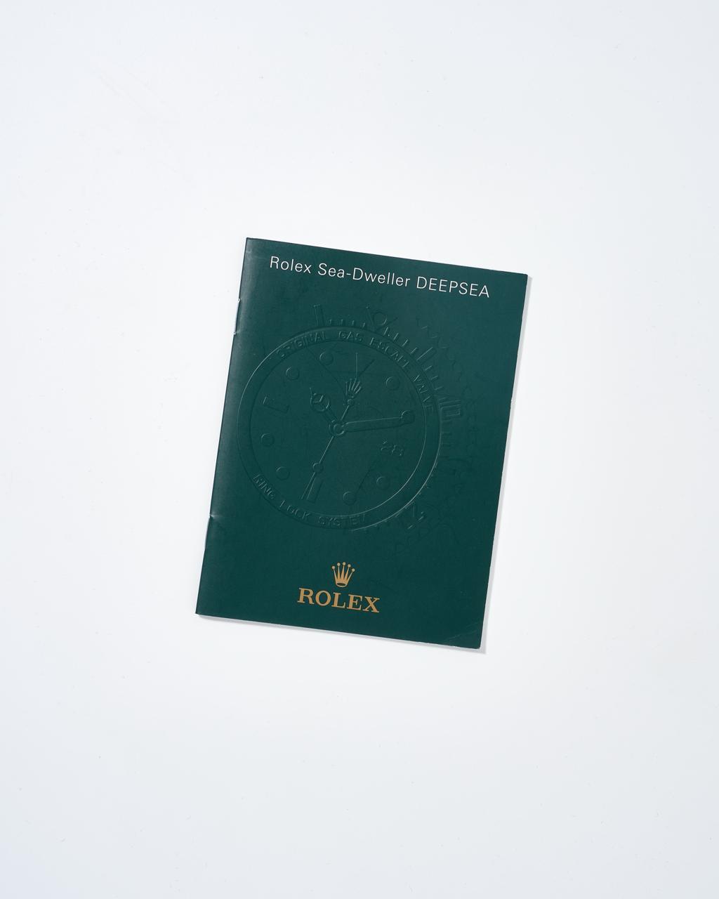 Rolex Sea-Dweller DEEPSEA Booklet
