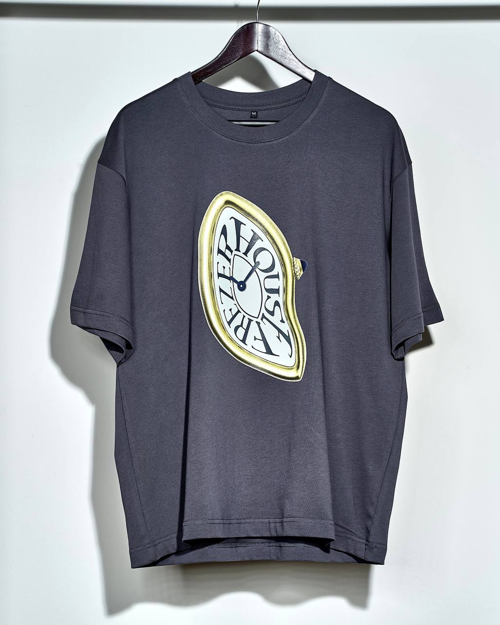 Футболка "Crash" графит oversize