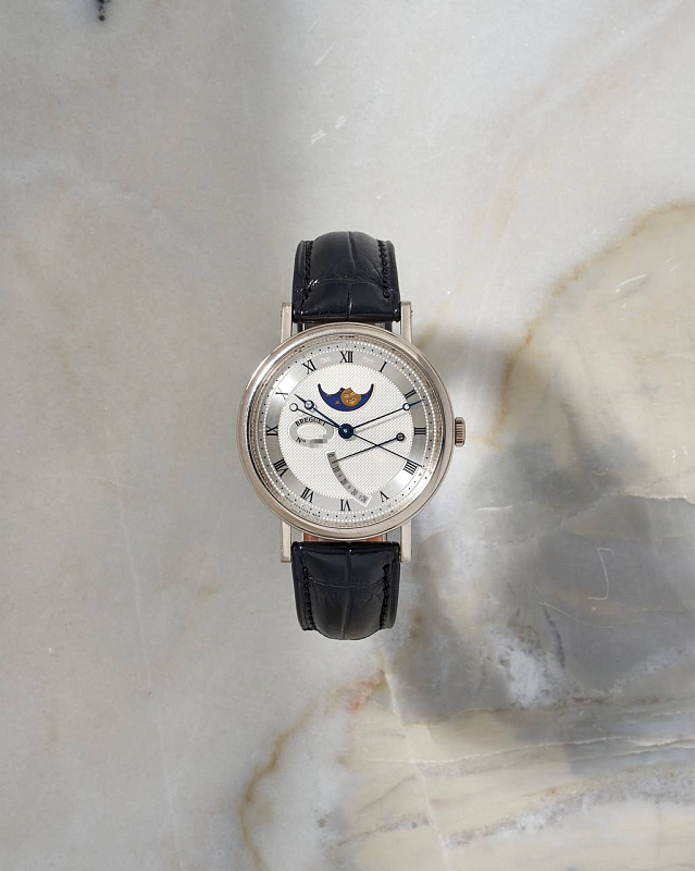 Breguet Classic Moonphase Power Reserve 7787 White Gold
