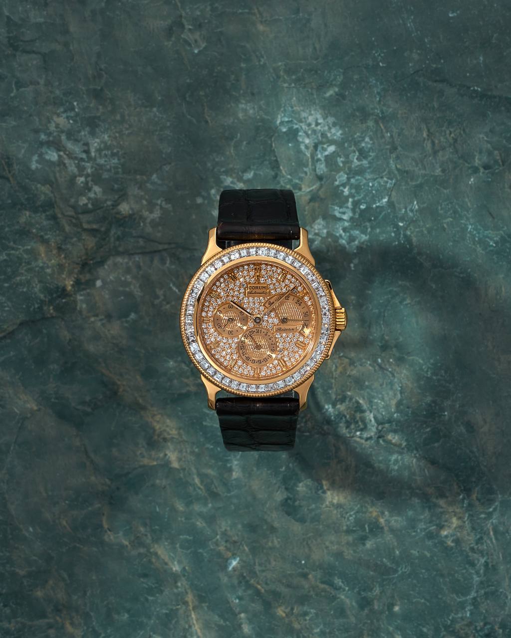 Corum Diamond-Set Date & Power Reserve 