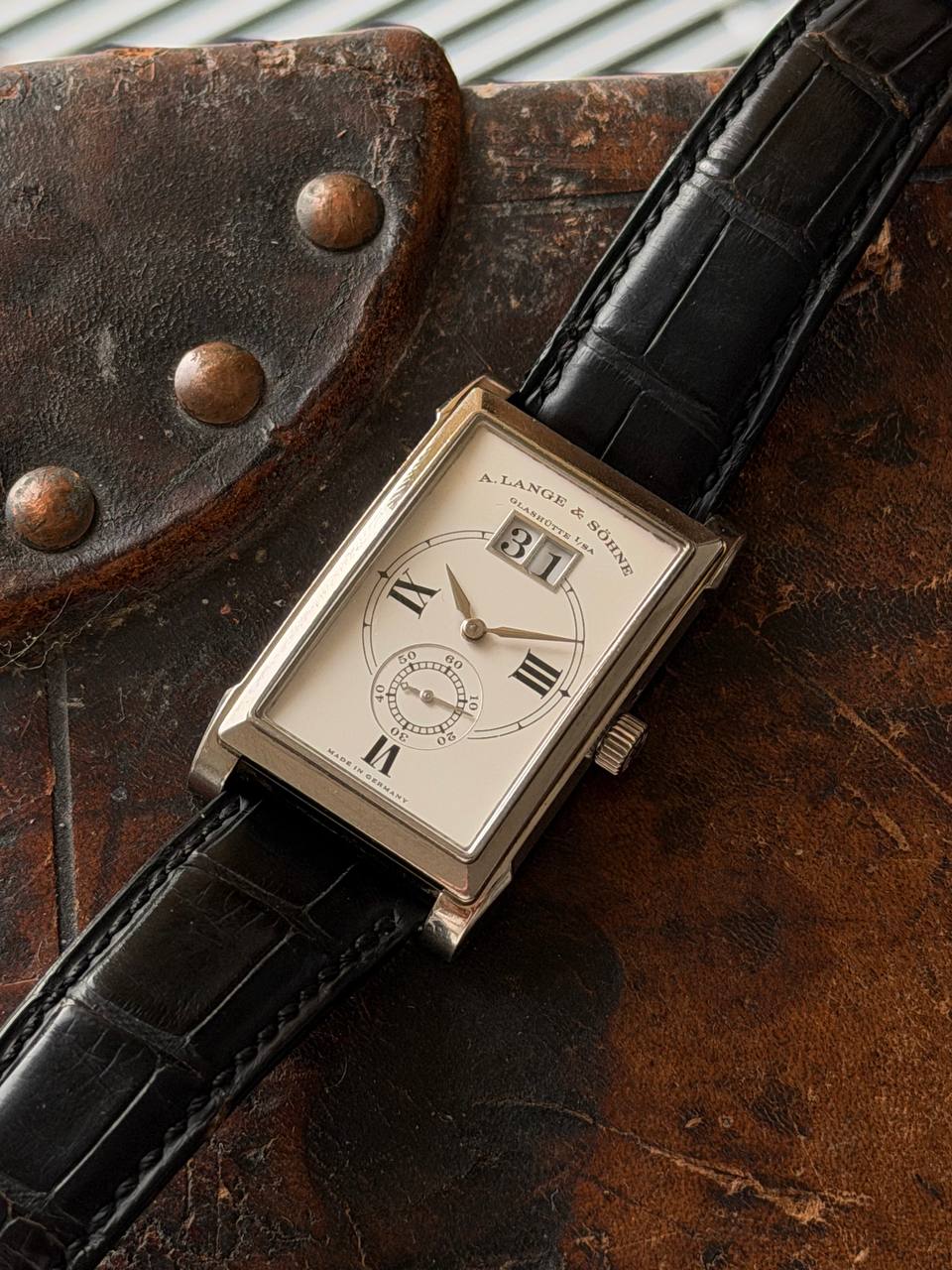 A. Lange & Söhne Cabaret Nota Romana White Gold