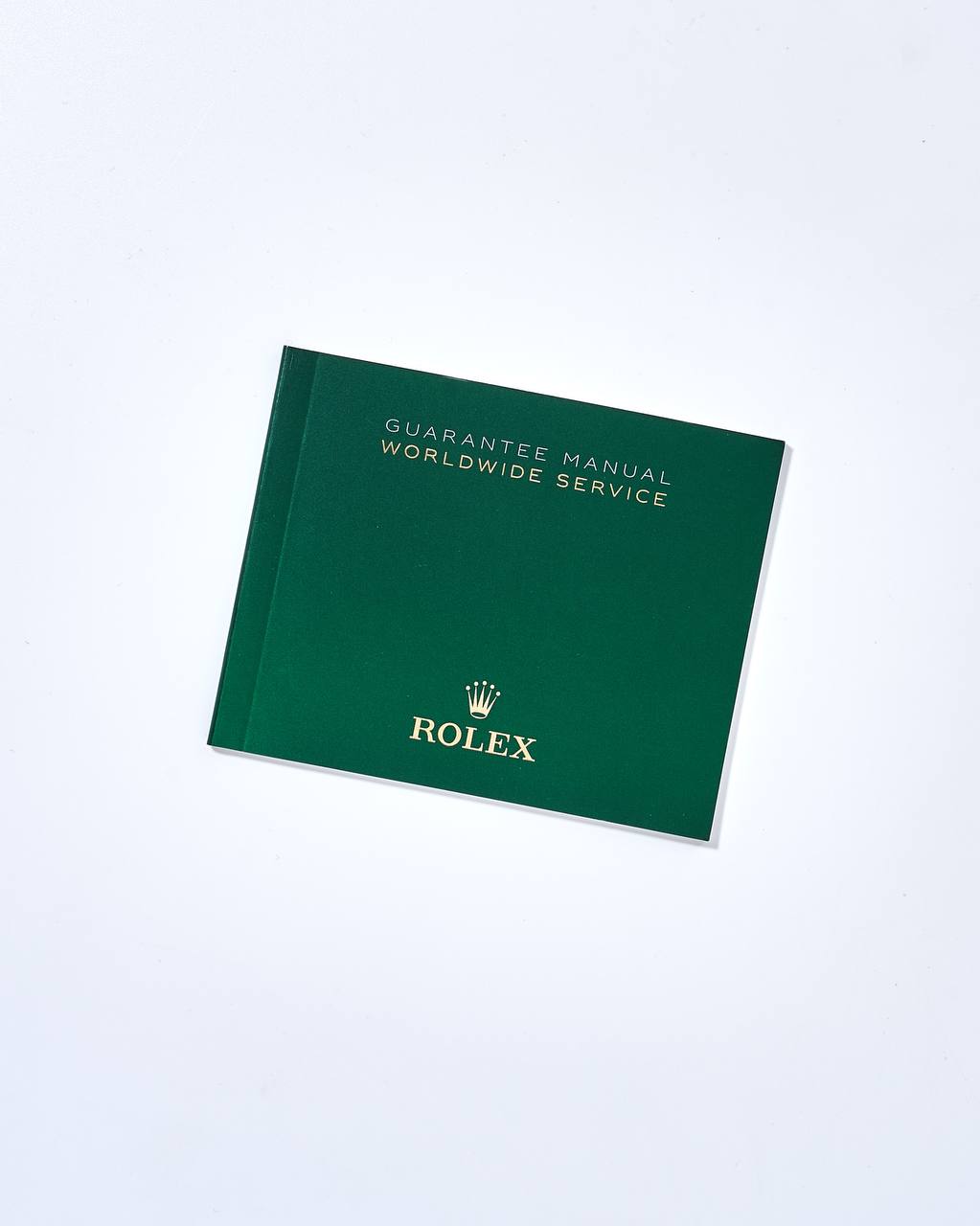 Мануал Rolex Guarantee Manual Booklet