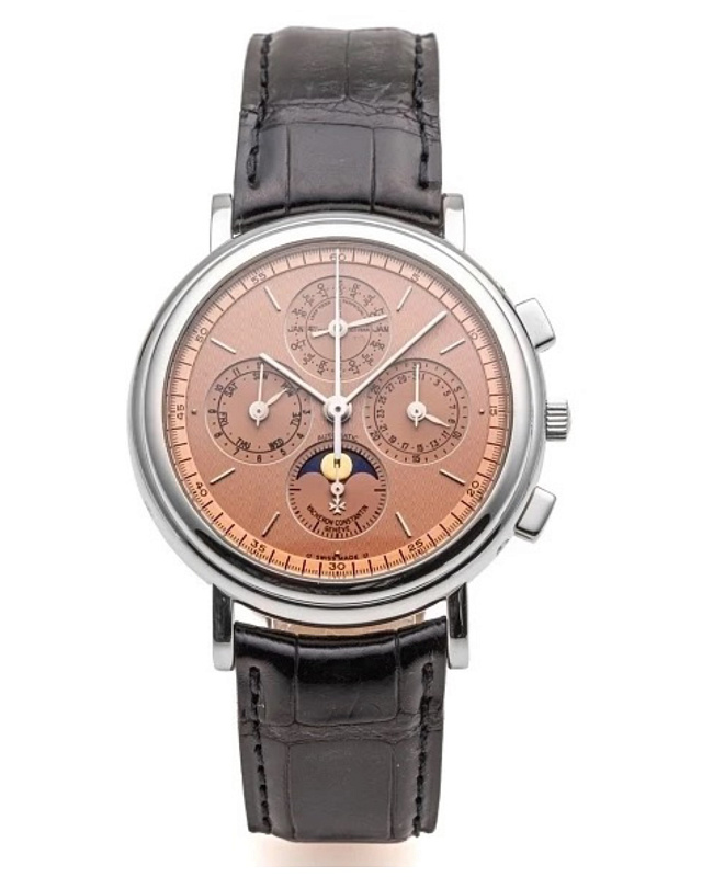 Vacheron Constantin Patrimony Perpetual Calendar Chronograph 49005 Platinum