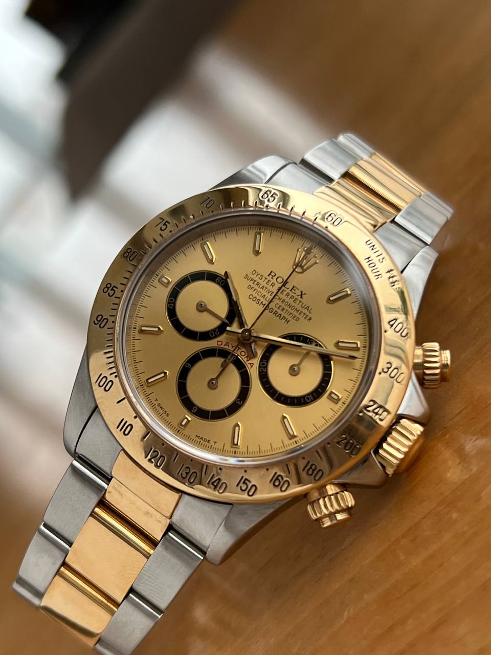Rolex Cosmograph Daytona Zenith Inverted 6 40mm 116523 E Series 