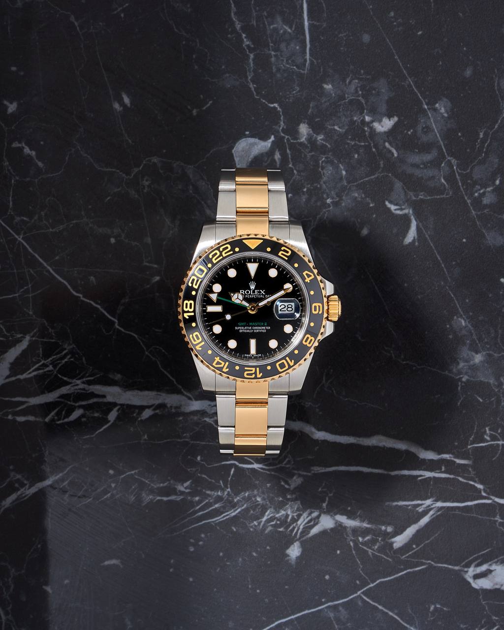Rolex GMT-Master II Steel & Gold 40mm 116713LN