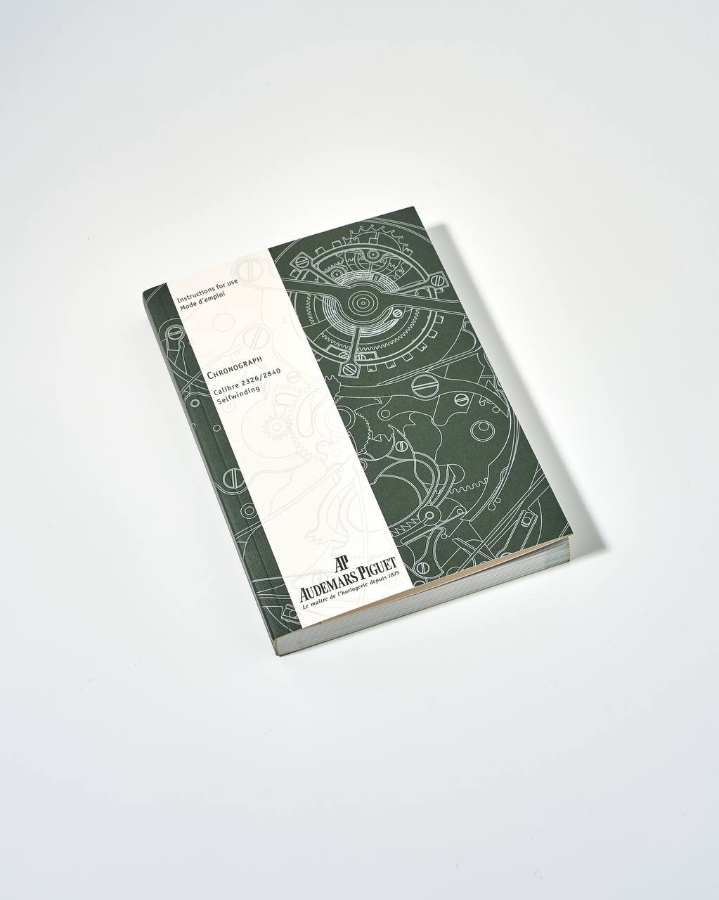 Инструкция Audemars Piguet Instruction Calibre 2326/2840 Booklet