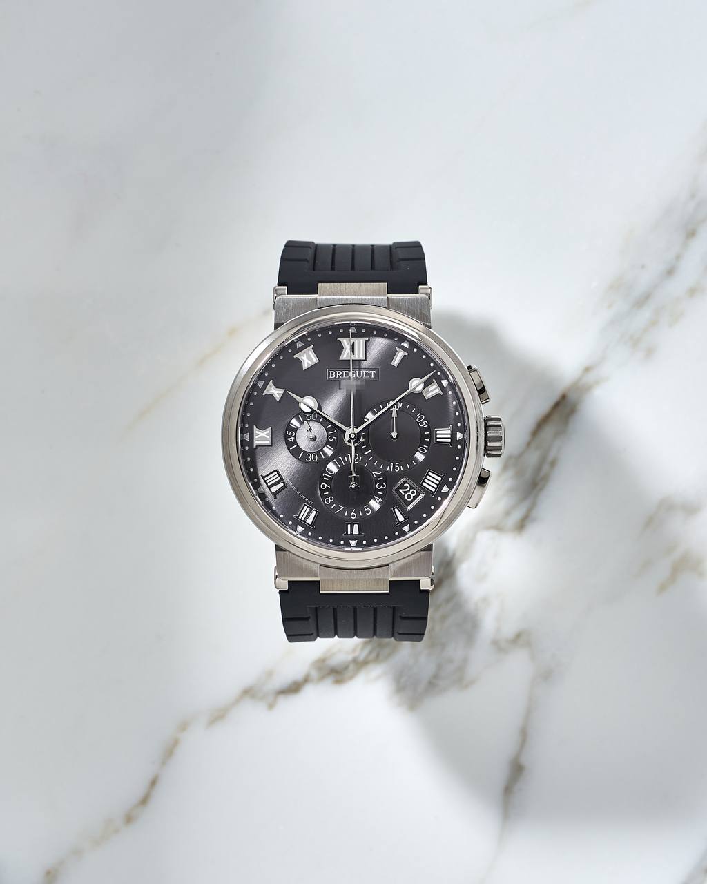 Breguet Marine Chronograph 42mm Titanium 5527 NOS