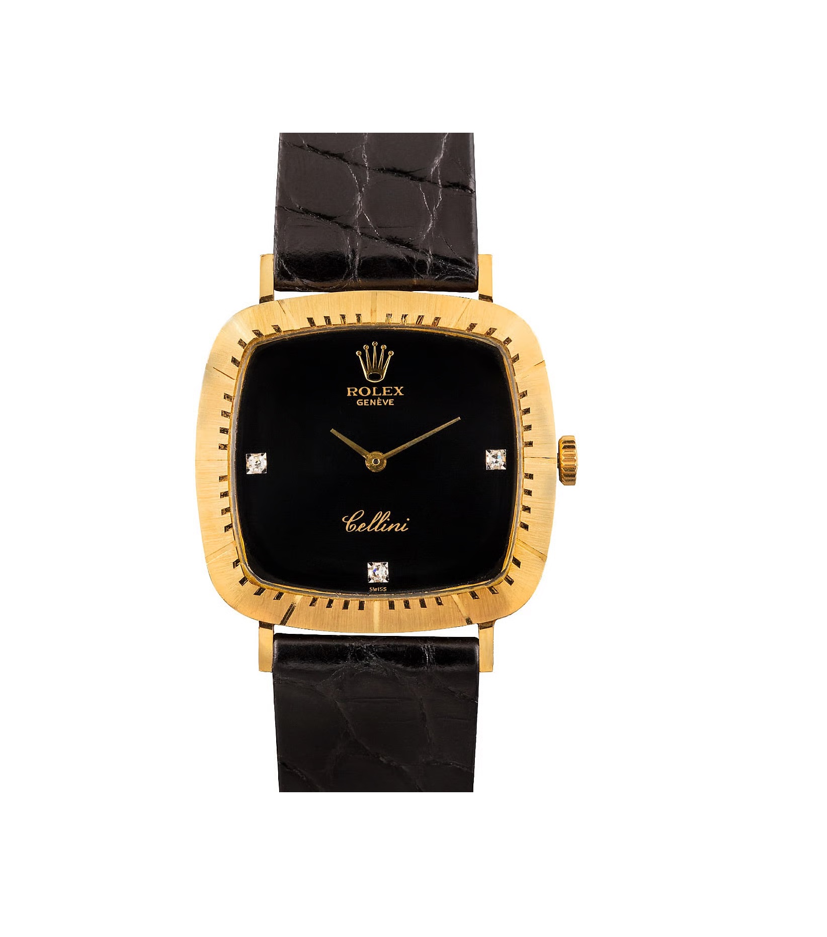 Rolex Cellini Onyx Dial 4084 