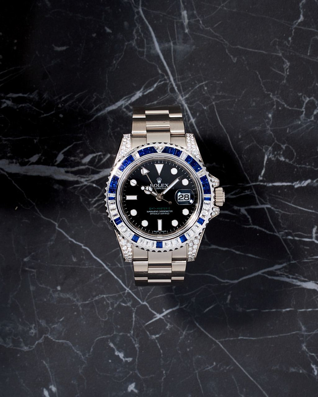 Rolex Oyster Diamond GMT Master II 40mm 116759SA