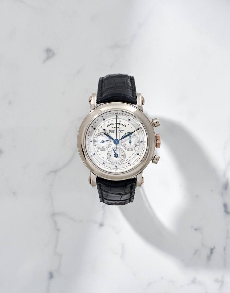 Franck Muller Master Calendar Chronograph White Gold