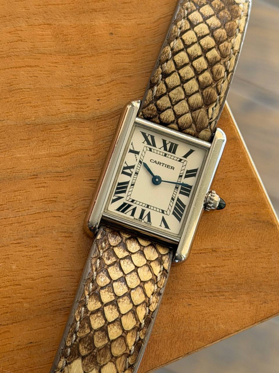 Cartier Tank Louis Small Model White Gold 2679