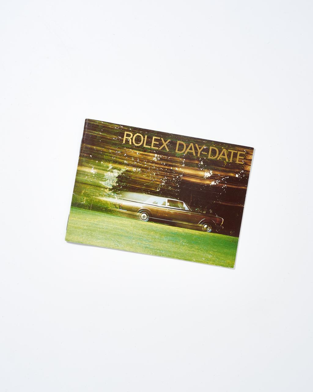 Rolex Day-Date Booklet Vintage