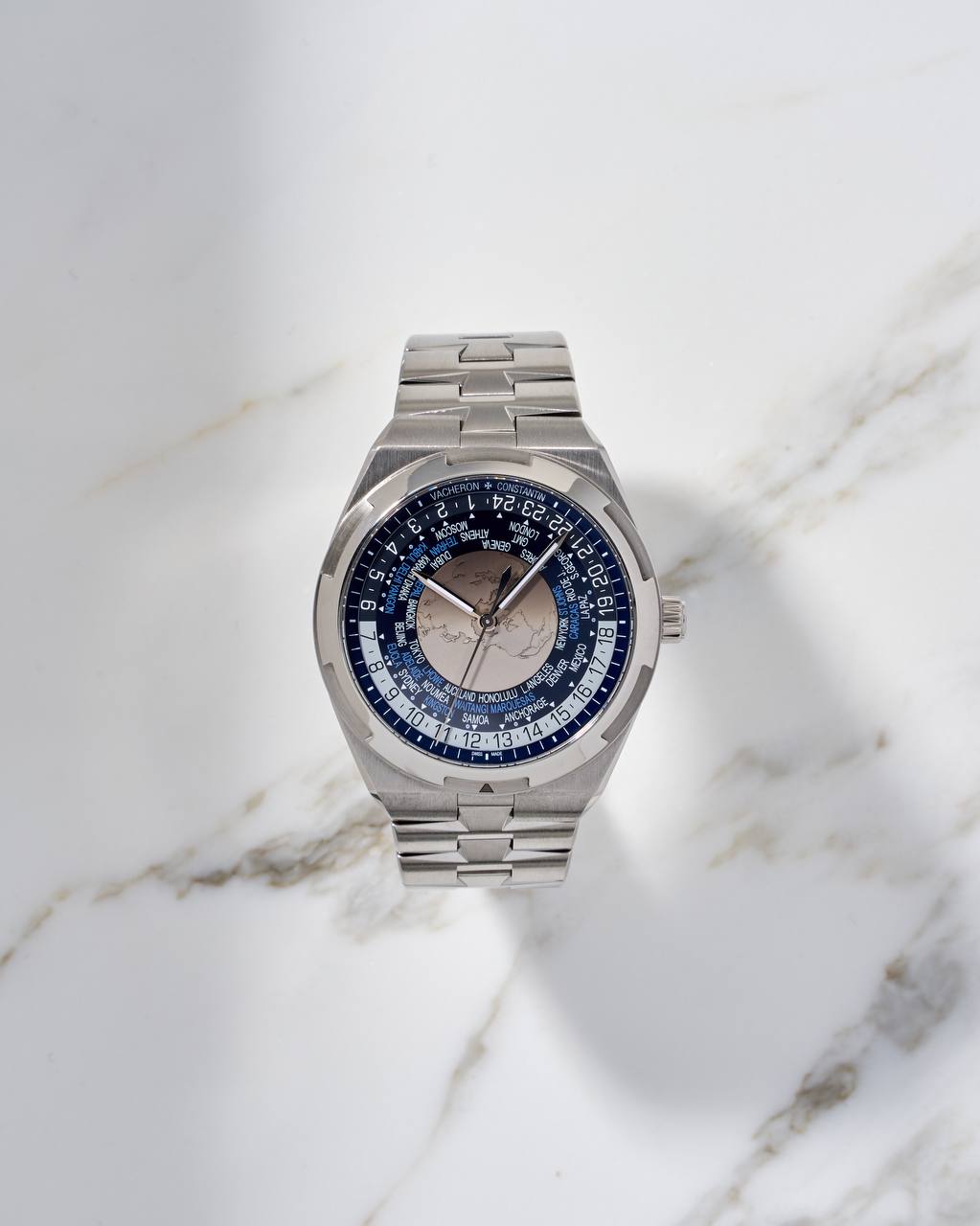 Vacheron Constantin Overseas World TIme Blue Dial 7700V