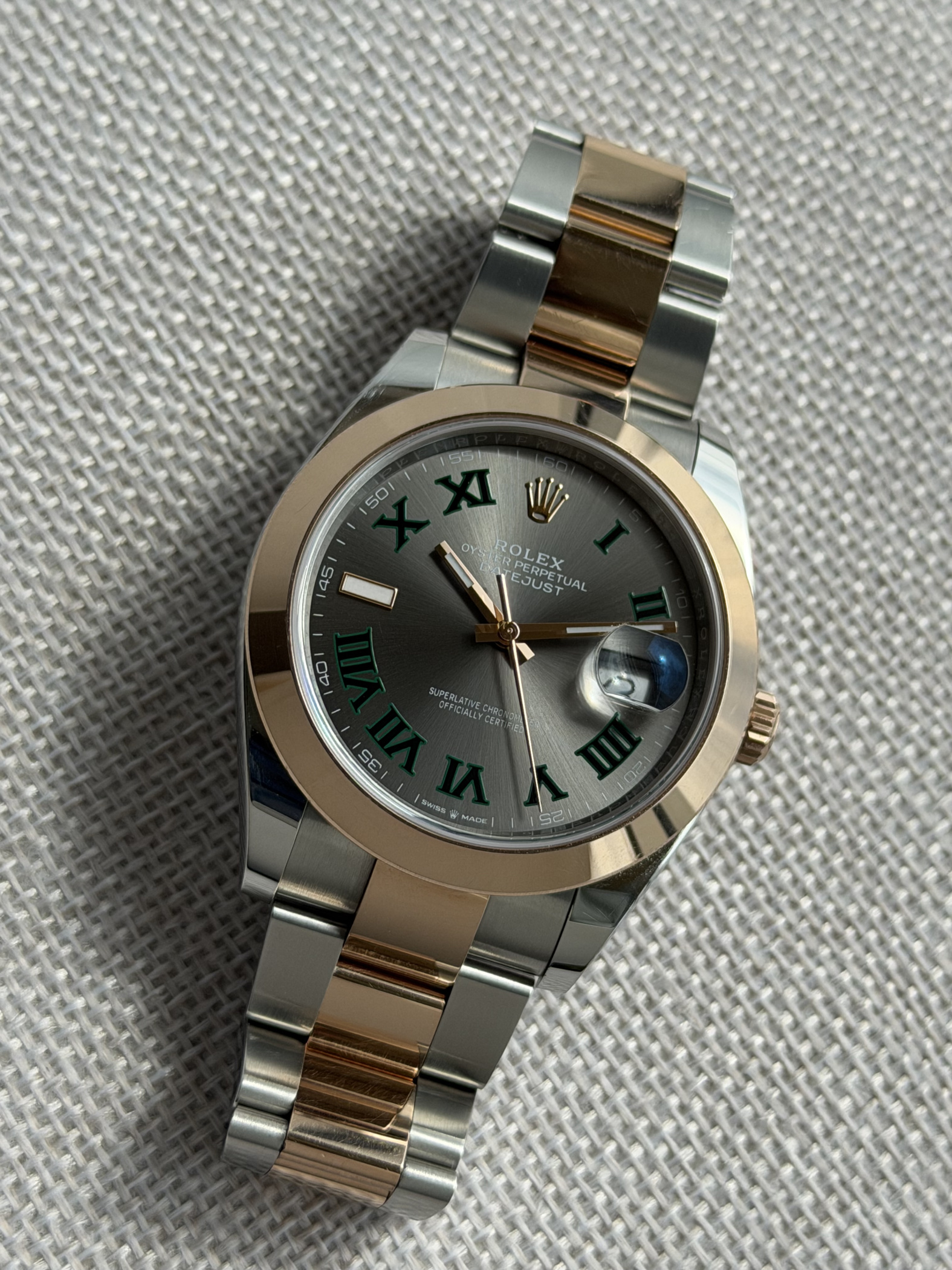 Rolex Datejust 41mm  Wimbledon 126301