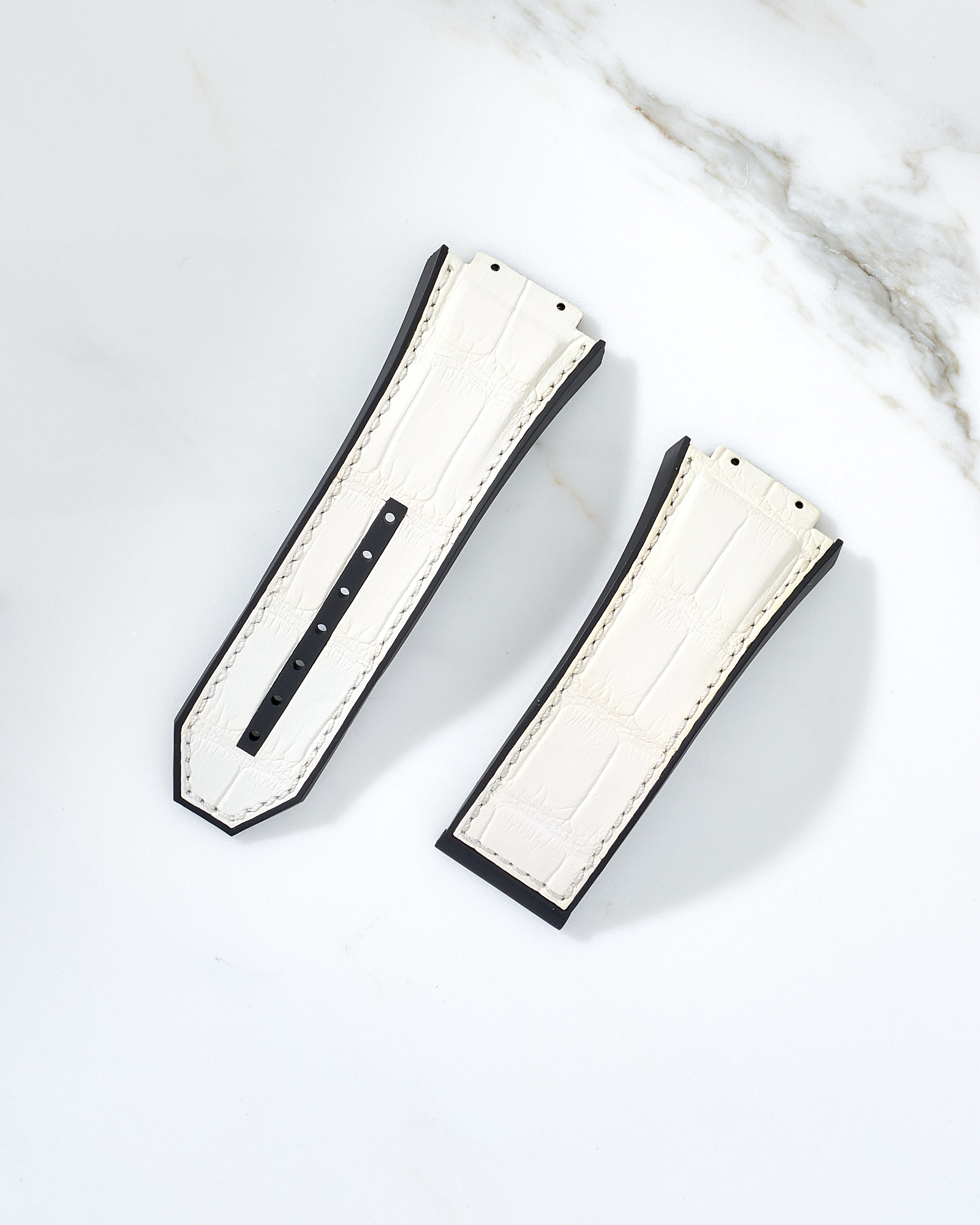 Hublot Leather Strap White 32x20x24mm