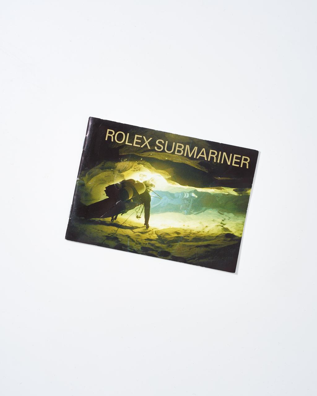 Rolex Submariner Booklet Vintage