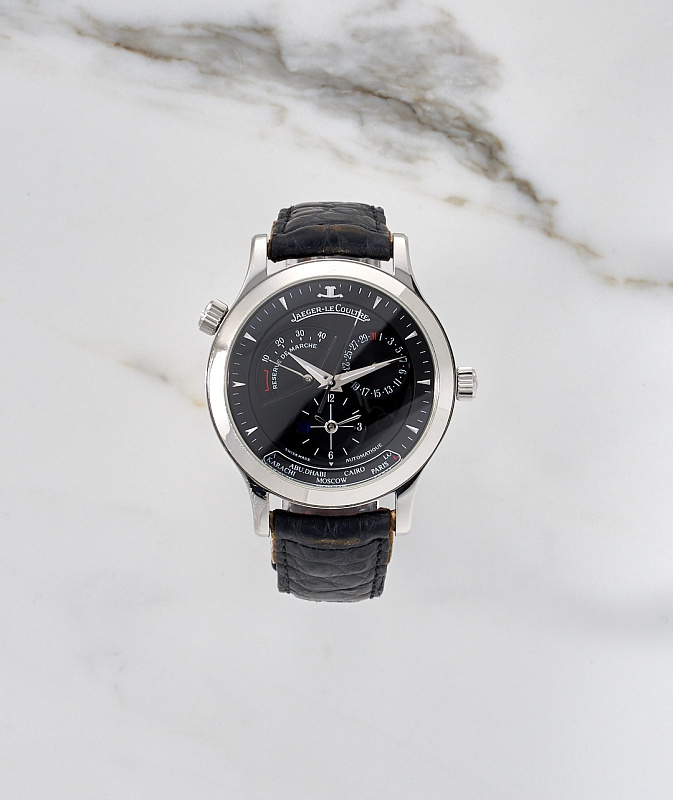 Jaeger-LeCoultre Master Control Geographic Black Dial