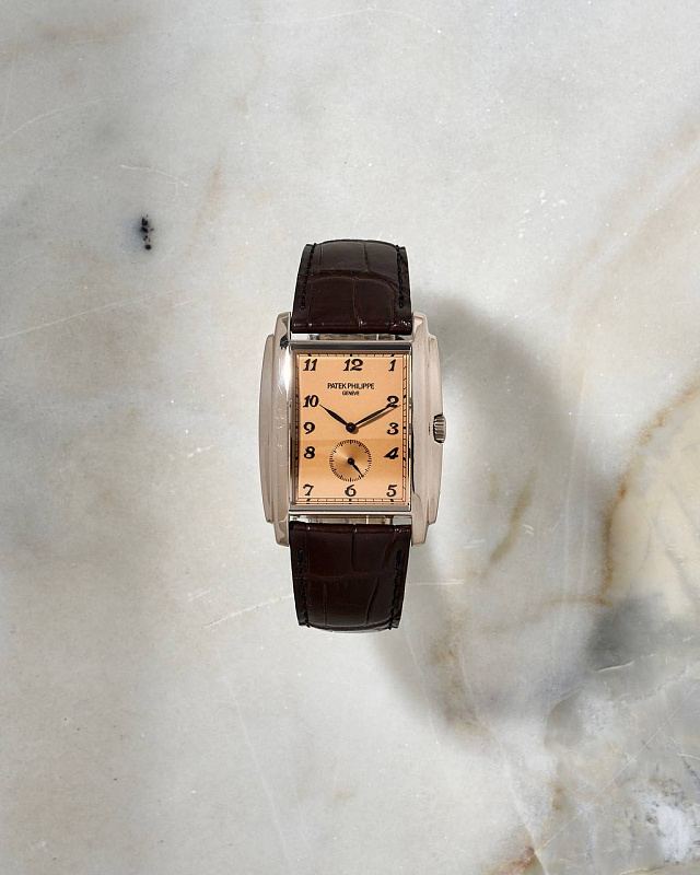 Patek Philippe Gondolo 5124 White Gold Salmon Dial