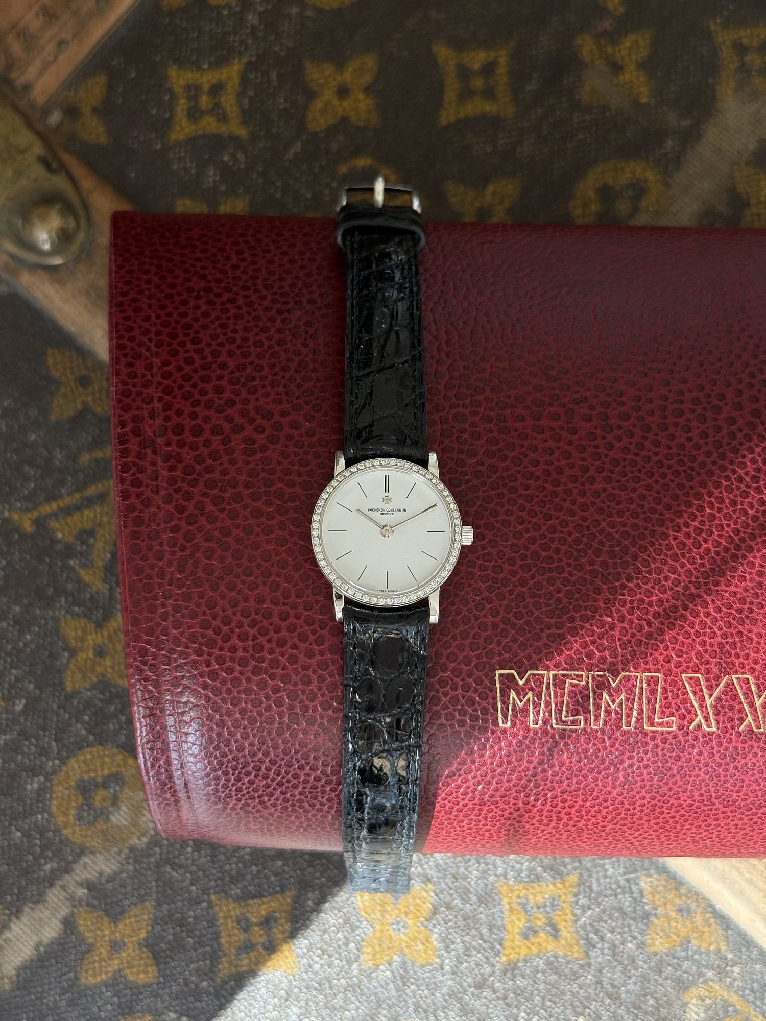 Vacheron Constantin Patrimony Extra-Plates 25593 White Gold