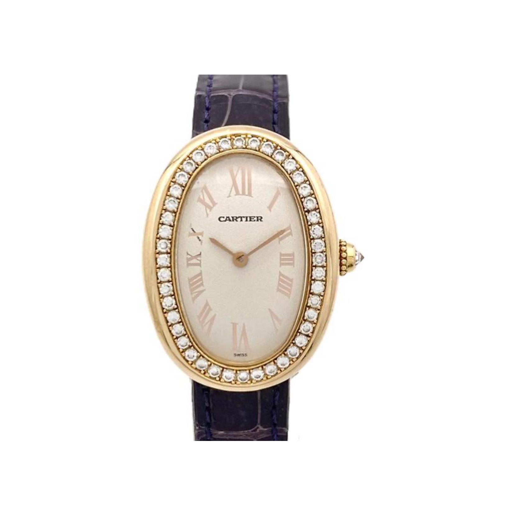Cartier Baignoire Factory Diamonds 2311