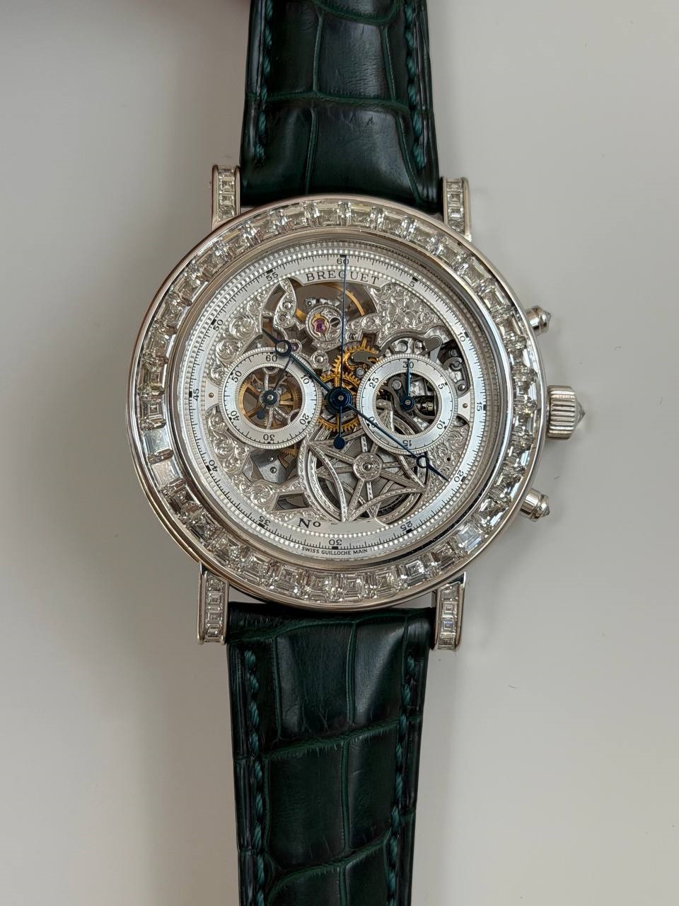 Breguet Classique Chronographe White Gold 5238