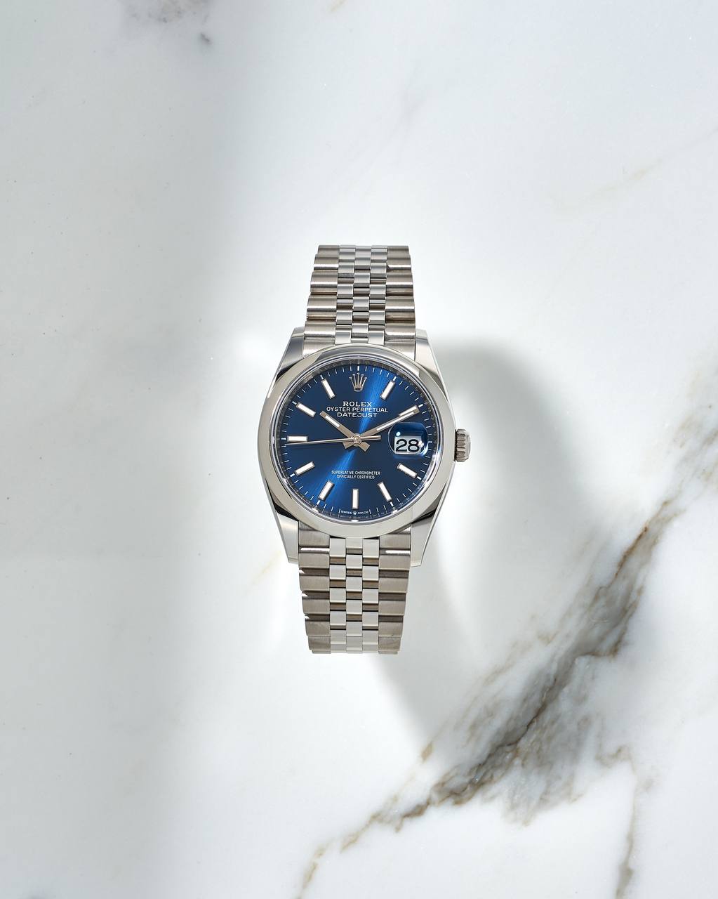 Rolex Datejust 36mm Blue Dial 126200 2025 Year NEW 