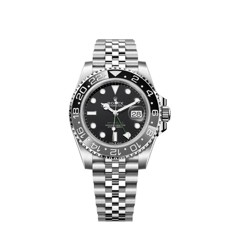 Rolex GMT Master II Bruce Wayne 126710GRNR NEW 