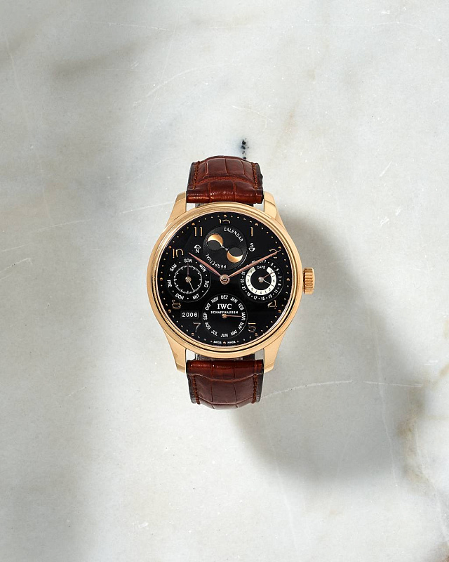 IWC Portuguese Perpetual Calendar Rose Gold