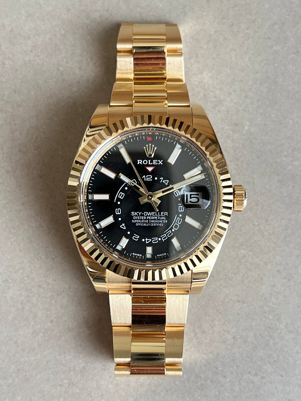 Rolex Sky-Dweller 42mm Black Dial 326938